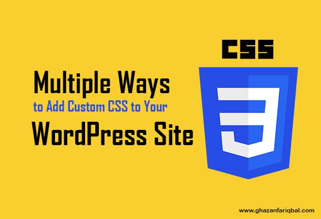 Multiple Ways to Add Custom CSS to Your WordPress Site